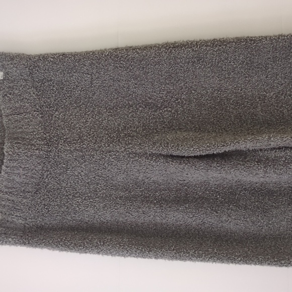 SKIMS Cozy Cabin Knit Wide Leg Athleasure Comfy Launge Gray Women's Pants L/XL - Picture 3 of 9